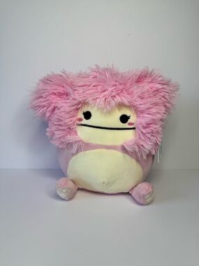 Squishmallows 9" Brina The Bigfoot Pink Plush Stuffed Animal KELLYTOY